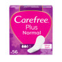 Carefree Lot de 56 Protège-Slips Plus Normal au Parfum Léger - Super Absorbants