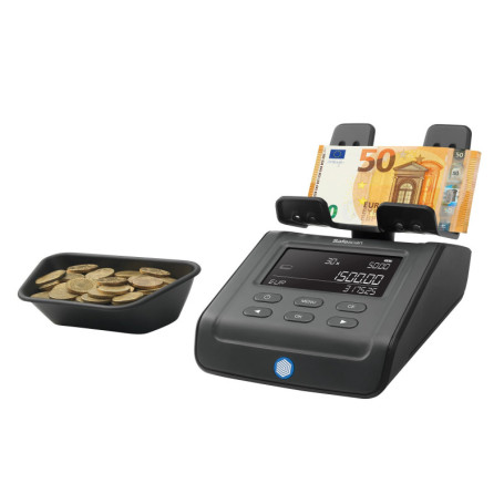 Safescan 6175 - Compteuse de pièces et billets rapide avec stockage des résultats