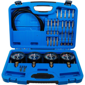 Appareil de Test de Synchronisation de Carburateur BGS 62670 avec 4 Chronomètres