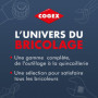 Lot de 4 Pinceaux de Finition COGEX pour Retouches et Précision