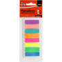 Fixo Notes - Lot de 200 Marqueurs Adhésifs Multicolores avec Règle 12 cm