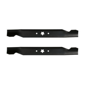 Kit de 2 Lames de Tondeuse Oregon 49 cm - Compatible Husqvarna et Jonsered