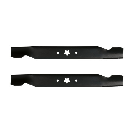 Kit de 2 Lames de Tondeuse Oregon 49 cm - Compatible Husqvarna et Jonsered