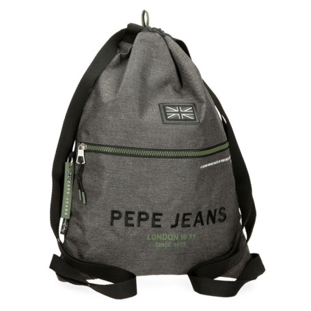 Sac à Dos Pepe Jeans Edmon Gris 35x46 cm en Polyester