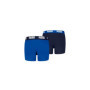 Lot de 2 Boxers PUMA Everyday Basic pour Garçon - Bleu Marine/Bleu