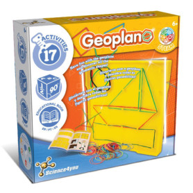 Géoplane Science4you - Kit Éducatif de Géométrie pour Enfants 6+ Ans