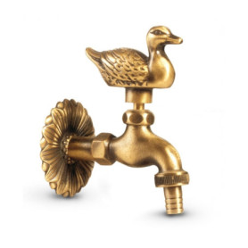 Robinet de Jardin Canard en Laiton Bronze Anzapack