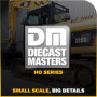 Excavateur Rail-Route Caterpillar M323F Diecast Masters 1/87