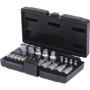 Coffret de Douilles et Embouts Torx KS Tools 21 pièces 1/4" et 1/2"