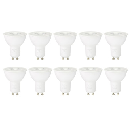 Lot de 10 Ampoules Spot LED GU10 Blanc Chaud - Amazon Basics