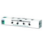 Spot de Montage Philips Meranti Noir 4x35W GU10