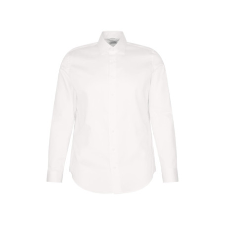 Chemise d'affaires blanche pour homme en coton - Seidensticker
