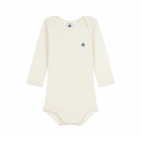 Body Bébé Manches Longues en Laine et Coton - Petit Bateau