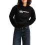Sweat À Logo Essential Noir pour Femme - KARL LAGERFELD JEANS
