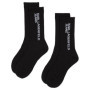 Lot de 2 Paires de Chaussettes Noires KLJ Essential Logo