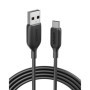 Câble USB Type C Anker PowerLine III 3m - Charge Rapide pour Samsung et Plus