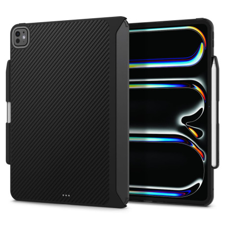 Coque Spigen Enzo Aramid pour iPad Pro 13" 7ème Génération - Noir