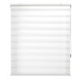 Store Enrouleur Jour et Nuit Élégant 140x180 cm - Blanc