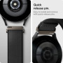 Bracelet Spigen Lite Fit 20mm pour Samsung Galaxy Watch - Noir