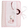 Pochette à Langer Rose en Tissu Doux - Accessoire Pratique pour Bébé