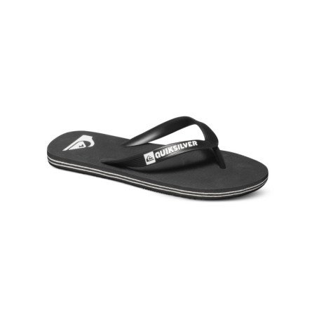 Tongs Quiksilver Molokai pour Garçon - Antidérapantes, Noir