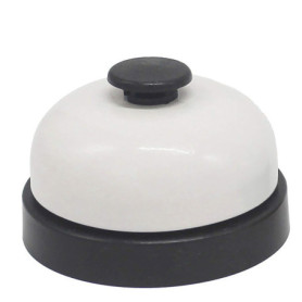 Cloche de Service en Métal pour Réception et Écoles - Son Clair et Design Moderne