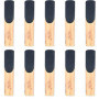 Lot de 10 Anches en Roseau pour Saxophone Ténor Si Bémol - Force 2.0