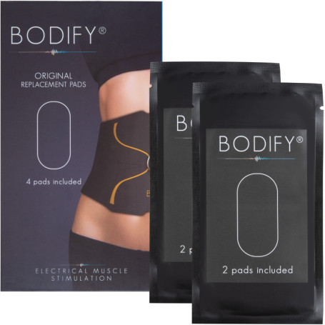 Bodify Pads de Rechange pour Appareil EMS - Entraînement Abdominal Efficace