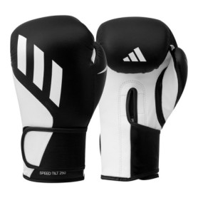 Gants de Boxe adidas Speed Tilt 250 - Protection et Confort Noir/Blanc 16 oz