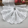 Ruban en Dentelle CENPEK pour Couture et Broderie - Blanc Vintage 13,7 m x 8 cm
