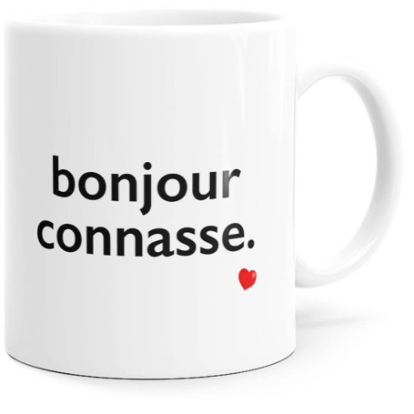Mug Humoristique Bonjour Connasse - Idée Cadeau Original