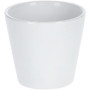 Pot de fleurs en céramique blanc lisse KOTARBAU - 9 cm