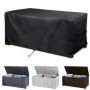 Housse de Rangement Extérieur MRWiZMS pour Coffres de Terrasse - Imperméable et Résistante