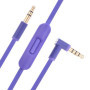 Câble audio violet avec microphone pour casques Beats - 1,2 m