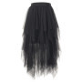 Jupe en Tulle Vintage Mi-Longue pour Femme - Noir