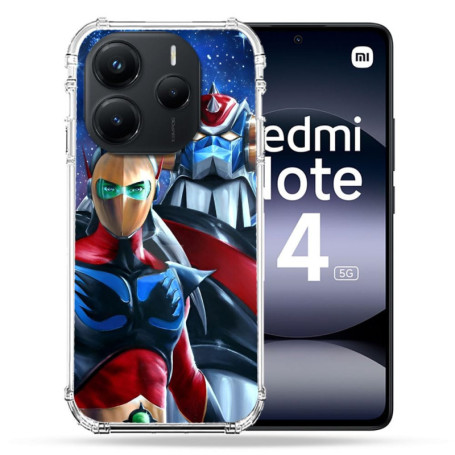 Coque Renforcée Cokitec pour Xiaomi Redmi Note 14 5G - Design Goldorak