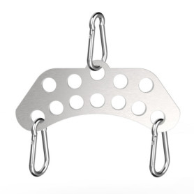 Plaque d'Adaptation de Poulie J Bryant en Acier Inoxydable pour Entraînement