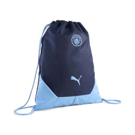 Sac de sport à cordon PUMA Manchester City - Bleu clair