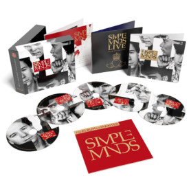 Coffret Deluxe 5CD Once Upon A Time - Simple Minds
