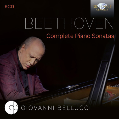 Intégrale des Sonates pour Piano de Beethoven par Giovanni Bellucci - Coffret 9 CD