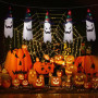 Guirlande Lumineuse Fantôme Halloween - 5 Décorations Éclairantes