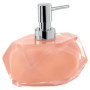 Distributeur de Savon Gedy Chanelle en Résine Saumon