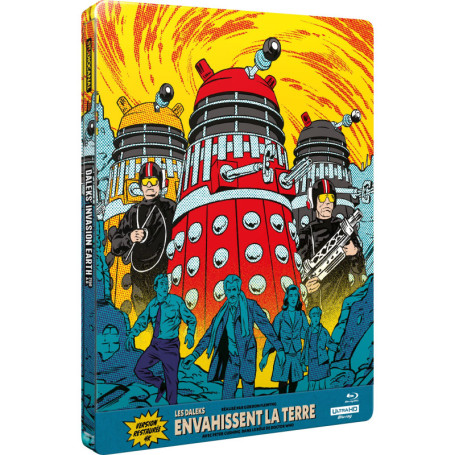 Les Daleks envahissent la Terre - SteelBook 4K Ultra HD + Blu-Ray
