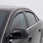 Déflecteurs d'air Noir sur mesure pour MG ZS 2017-2024