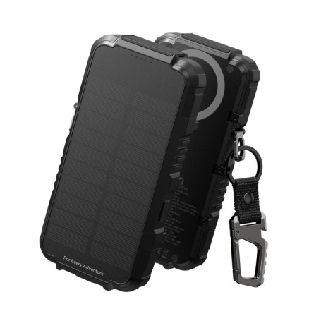 Batterie Externe Solaire Dexnor 27000 mAh avec Charge Rapide 65W et Fonction Sans Fil 95,13 €