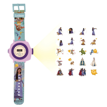 Montre Projecteur Disney Wish Lexibook pour Enfants - Violet avec 20 Projections Magiques 13,73 €