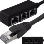 Répartiteur Ethernet Gigabit 1 à 3 RJ45 - 1000 Mbps - Noir 7,32 €