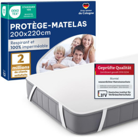 Protège-Matelas Imperméable Blumtal 200x220cm - Alèse Anti-Punaises et Incontinence 101,40 €
