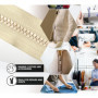 Fermeture Éclair Beige DOJA Barcelona - Pack de 10, 210mm