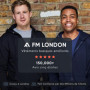 Lot de 5 T-Shirts Ajustés pour Hommes - FM London